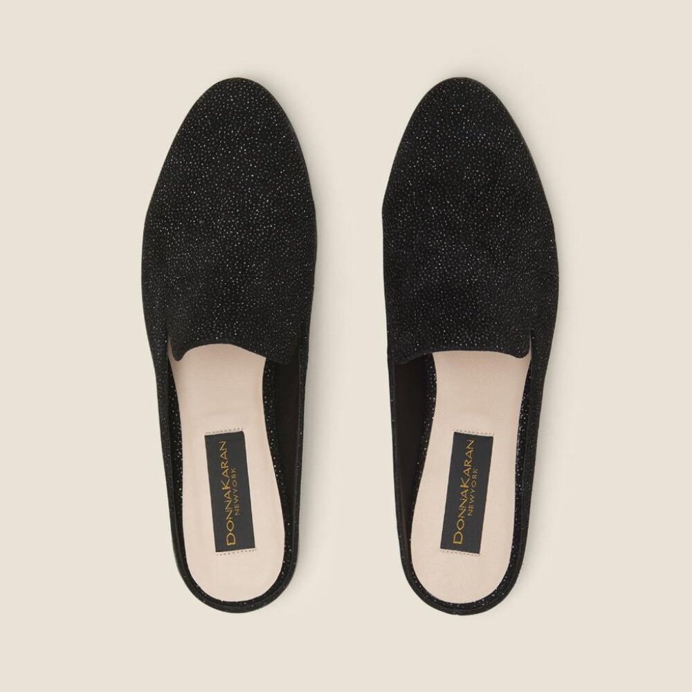 Donna karan Mott Mule Black Size 8.5 - Picture 1 of 7